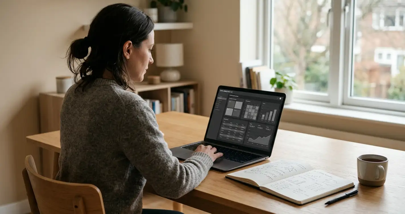 Analytická práce s daty o handicap sázkách na notebooku